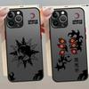 Funda Back Phone Cover Case for iPhone 17 Pro Max 15 16 Plus 12 11 14 XS XR Air 13 Mini 7 8 SE Cool Demon Slayer Kokushibo