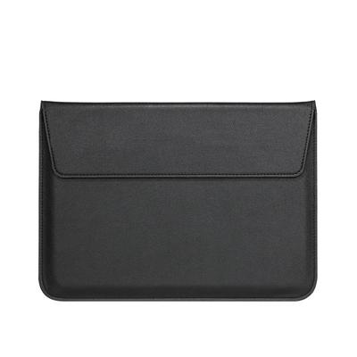 Bolsa de Almacenamiento para Portátil de Cuero PU Portátil Plegable de Repuesto Impermeable Forro Suave Estuche de Transporte para Ordenador Portátil Tablet