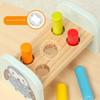 Toddler Wooden Puzzle And Pegging Block Set For Early Learning And Cognitive Skills Building