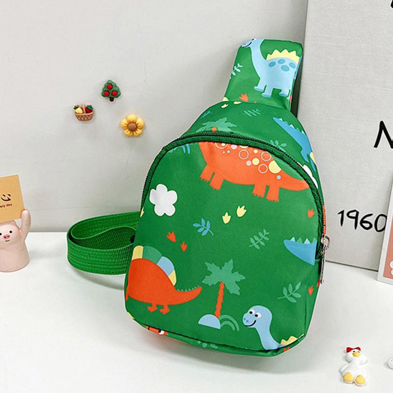 Sac de poitrine pour enfants, motif dinosaure, sacs à main pour enfants, sacs de voyage à bandoulière