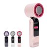 Ice Cooling Handheld Fan Rechargeable LED Digital Display 100 Speed Foldable Hand Turbine Fan with L