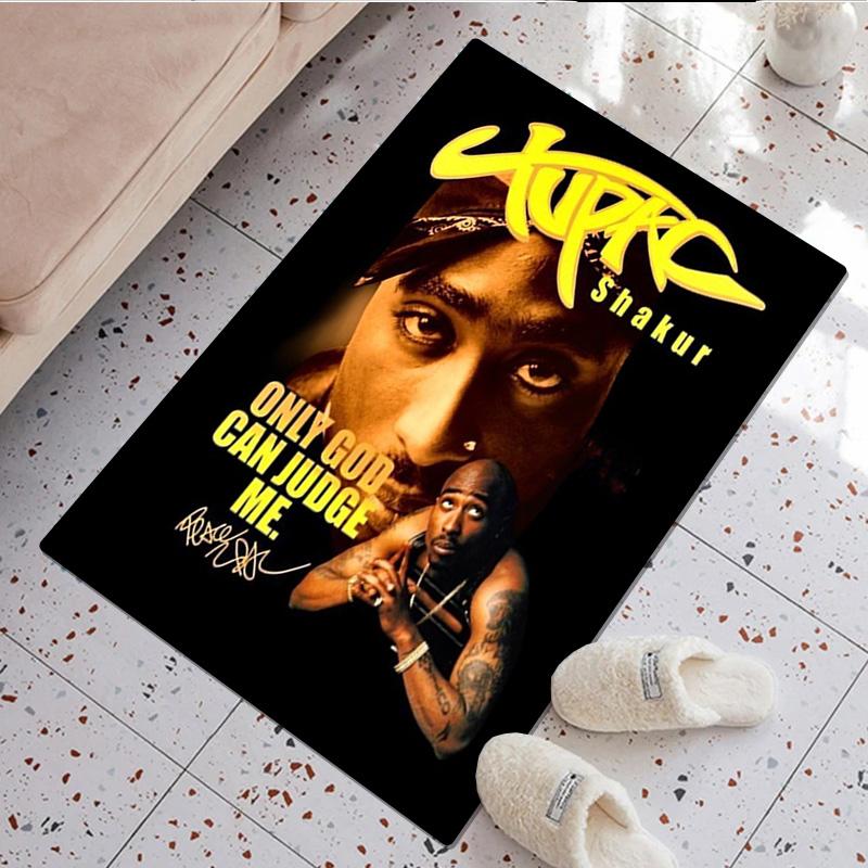 Rug Tupac Carpet Office Decorative Carpet For Living Room Bedroom Door Mat Floor Rug Computer Chair Area Rug
