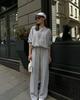 2025 Winter Plus Velvet Women's Solid Color Hoodie & Pants Set - Japanese Korean Casual Style