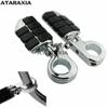 Motorcycle Highway Pegs Clamp Engine Guards Crash Bar Foot Pegs Footrest With Mount For Harley Sportster Dyna Suzuki