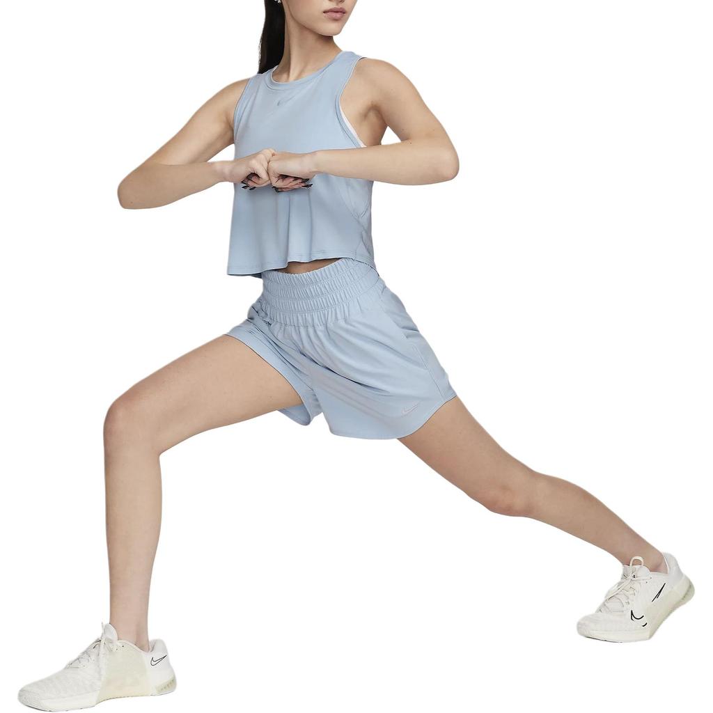 Nike Dri Fit One Casual Shorts Women's Light Blue DX6643-440