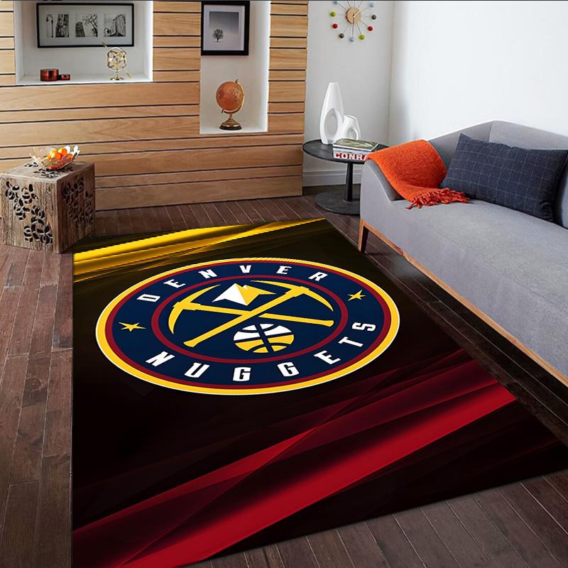 Denver Basketball Team Carpet, Kitchen Rugs, Yoga Mat, Non-Slip Mats, Rug for Bathroom, Living Room bedroom, Camping Rugs Christmas Gift