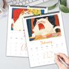 1pc 2026 Wall Calendar, Cartoon Hand-Drawn Cat Theme, 12 Beautiful Designs, Perfect Gift for Birthdays, Christmas, New Year