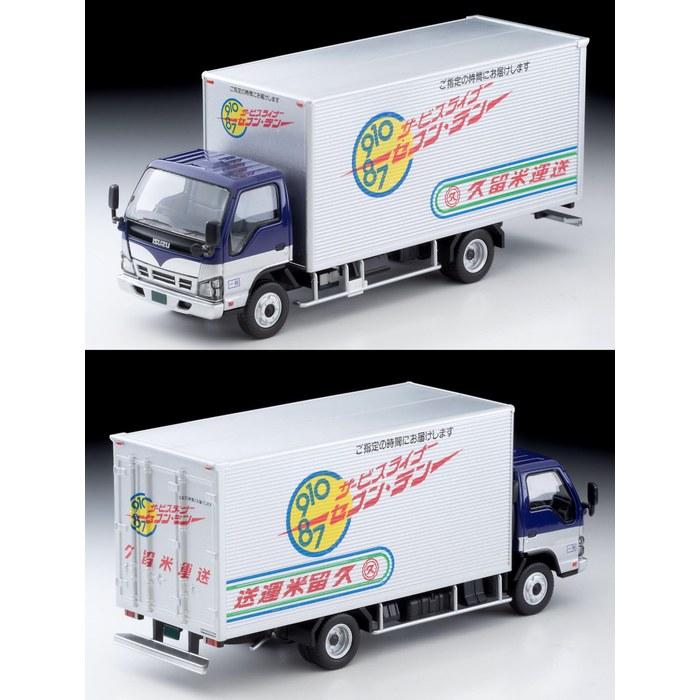TOMYTEC Tomica Limited Vintage Neo LV-N285c Isuzu Elf Panel Van Kurume Unyu Finished Product Multicolor 1/64
