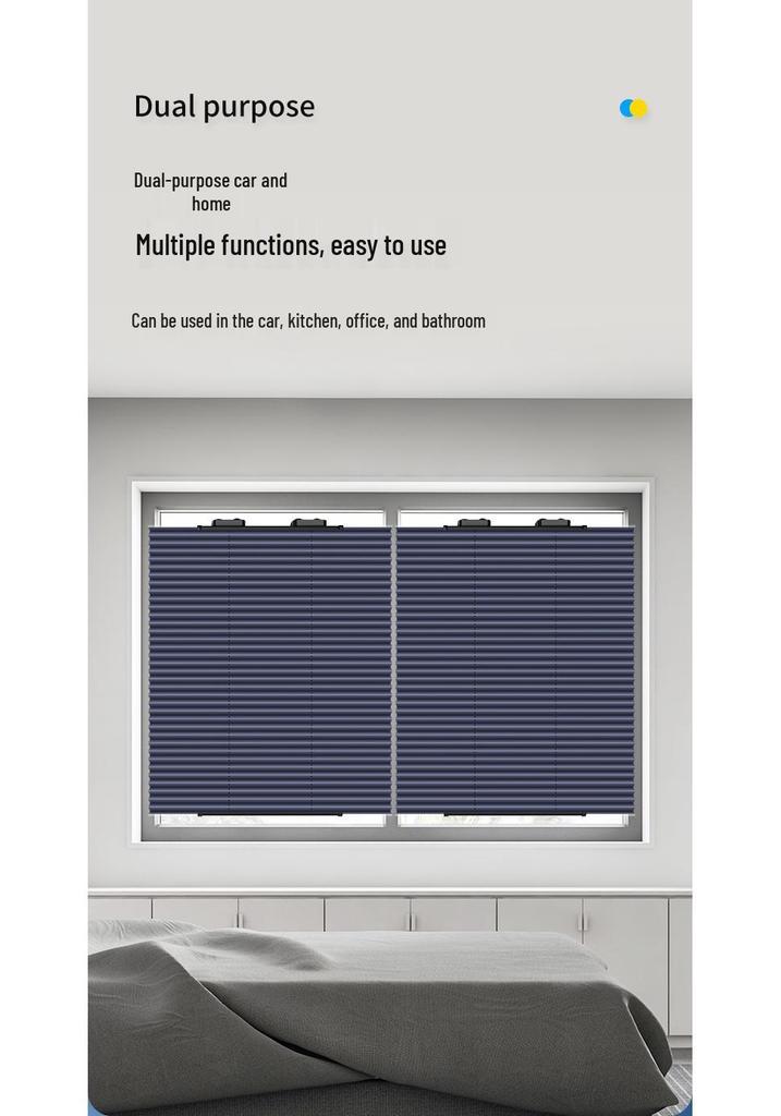 Automatic Retractable Folding Car Sunshade Visor for Heat Insulation