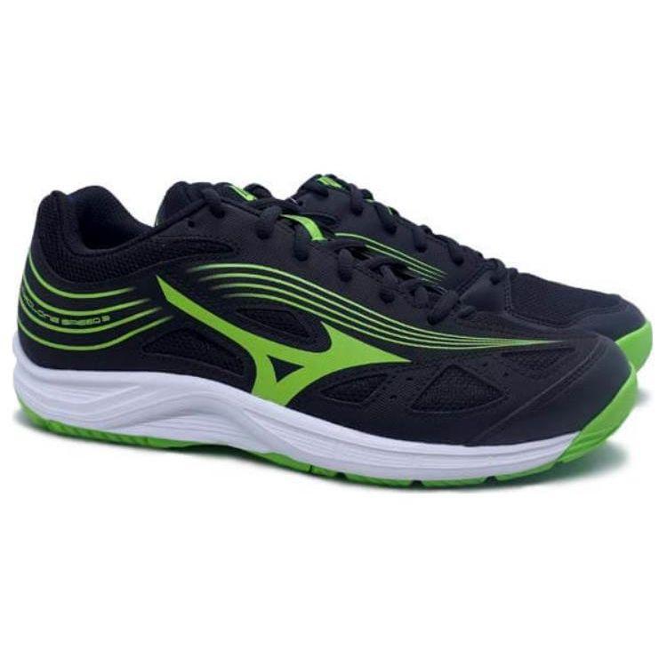 Mizuno Cyclone Speed 3 Comfortable Versatile Low-Top Training Shoes Unisex sneaker Black Green V1GA218037