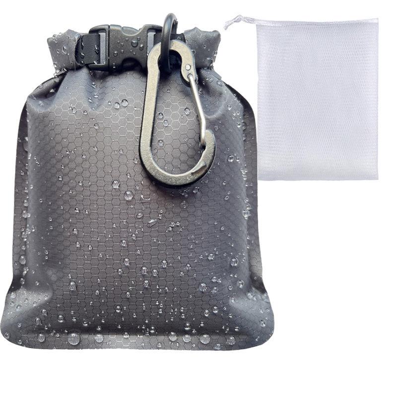 

Portable Waterproof Leakproof Soap & Toiletries Travel Bag 13*17*4cm