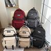 Schoolbag Japanese simple large-capacity schoolbag for male and female junior high school students High school students Durable backpack 