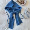 Big Brim New Knitted Hooded Scarf Shawl Integrated Autumn and Winter Unisex Thickened Warm Bag Head