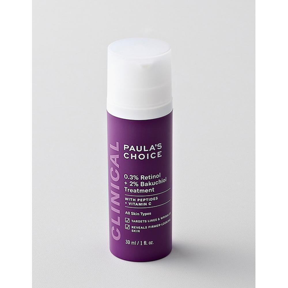 

Paula S Choice Clinical 0,3 Ретинол + 2 Бактериол Лечение 30 мл