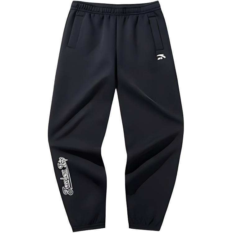 

Anta Casual Simple Solid Color Drawstring Knit Sports Pants Women Bottoms 162448301S-3 S