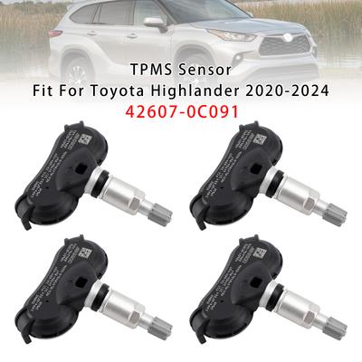 4X Sensor de Presión de Neumáticos TPMS Para Toyota RAV4 Highlander Tundra 426070C091
