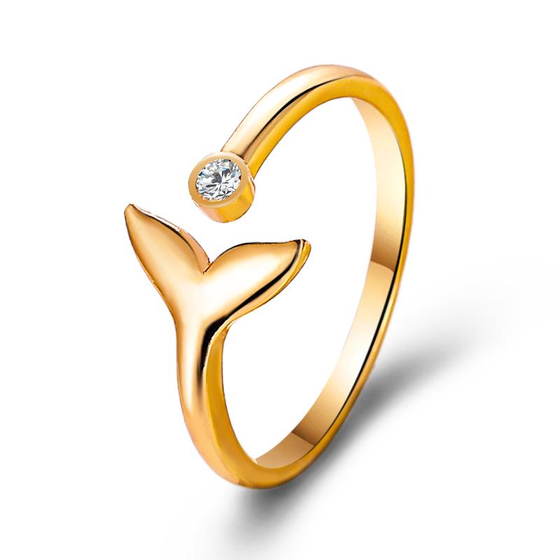 Fashion DNA Chemistry Molecule Open Rings For Women Men Simple Style Rose Silver Color Finger Jewelry Party Gifts