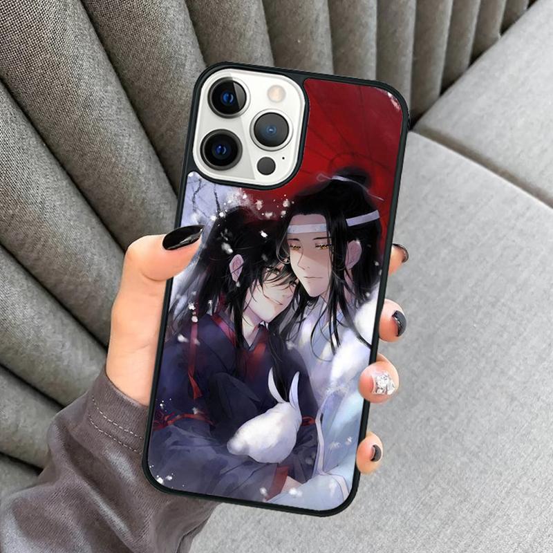 Mo Dao Zu Shi Lan Zhan Wei Ying Phone Case For iPhone 17 Air 16 16e 15 13 14 Pro Max 11 12 Plus 2022 MAX Shell Coque