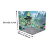 Backdrop Scene Organizer Background Action Figures Decoration Handcraft Decorative Tabletop