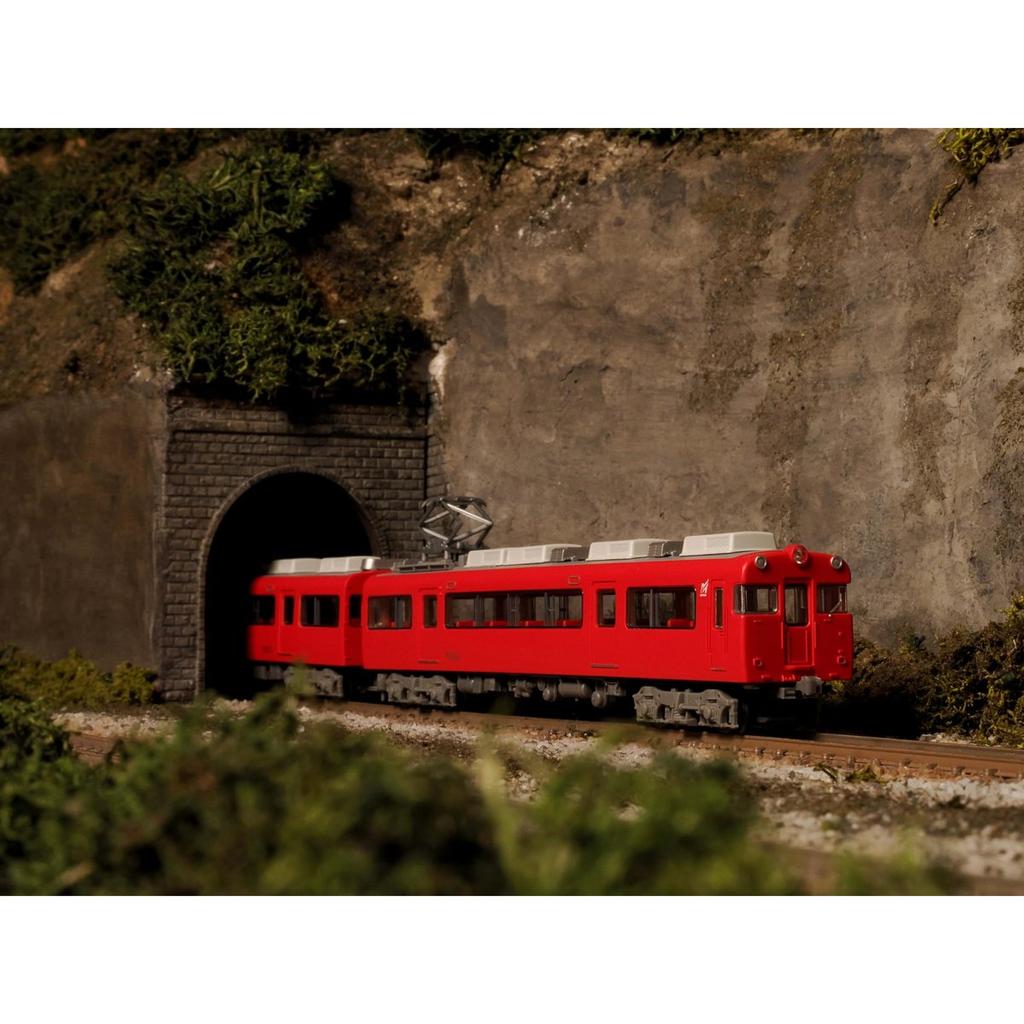 Tomytec Tetsudou Collection Nagoya Railroad Series 7300 2-Car Set N Scale Model Train Diorama 336679