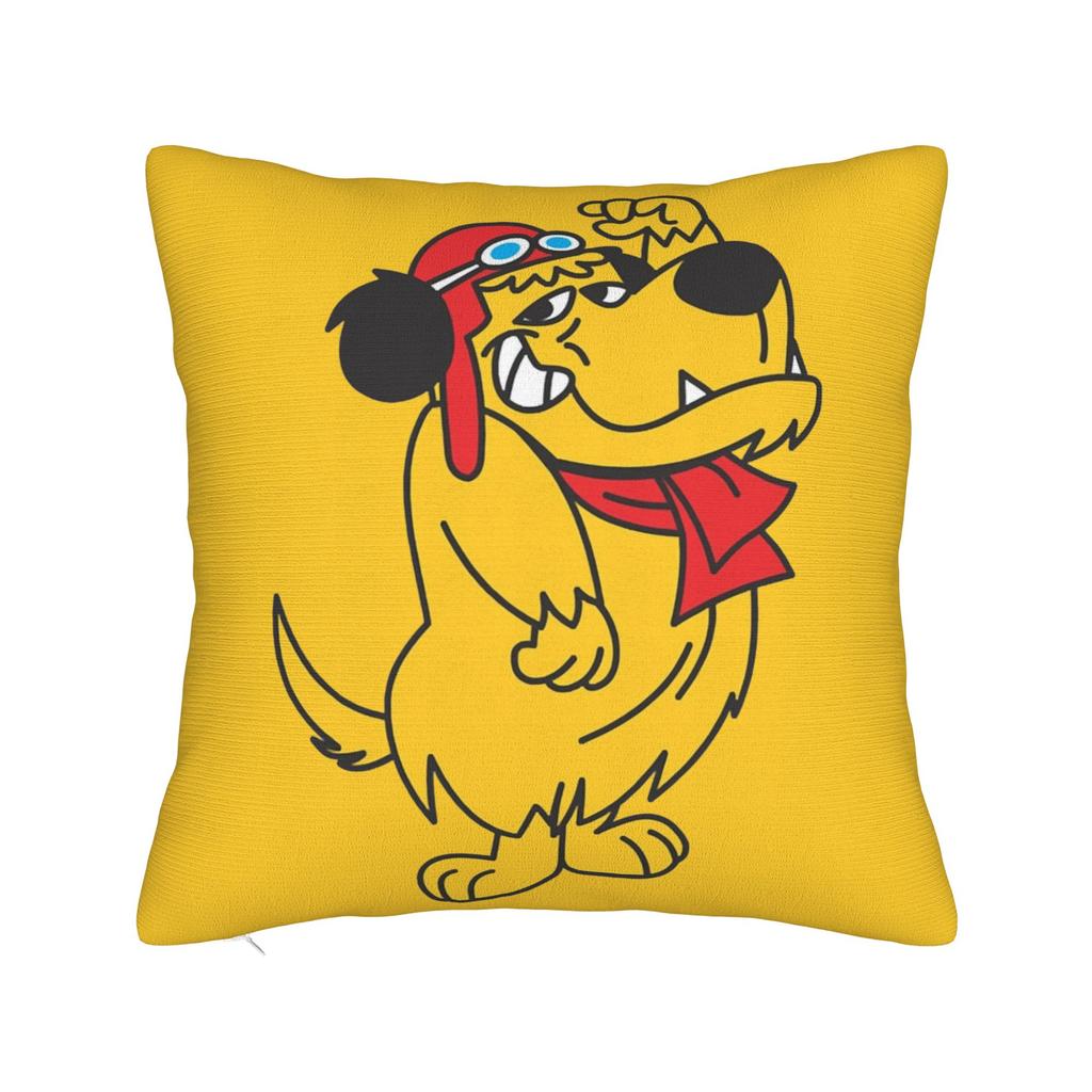 Wacky Races Muttley Satanas Pillowcase Soft Fabric Cushion Cover Decor  Pillow Case Cover Home Wholesale 40X40cm