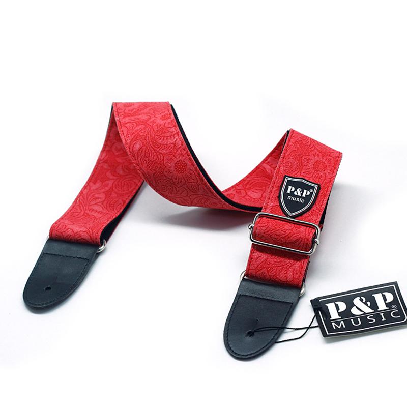 Regulowany Pasek do Gitary Poszerzany Pogrubiony Paski do Gitary Elektrycznej Basowej