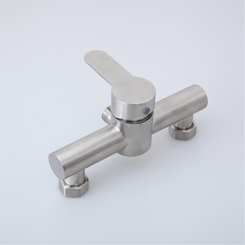 Wall Mounted Bath Mixer Tap Bathroom Bath Shower Single Lever Mixer Tap Single Handle Faucet for Cold and Hot Water