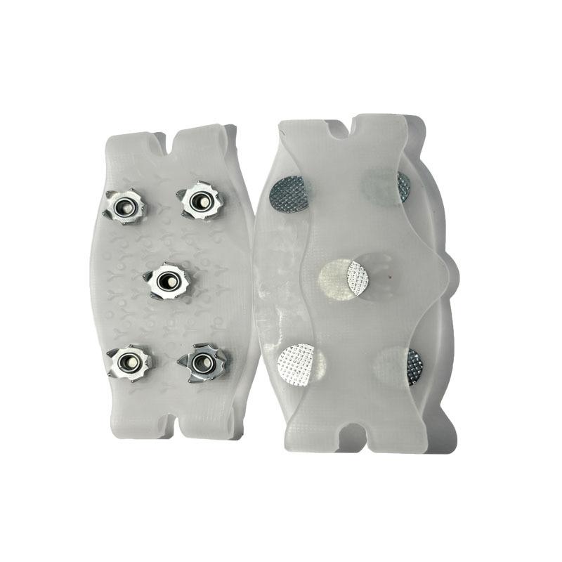 Five-Tooth Anti-Slip Ice Cleats for Snow and Outdoor Hiking