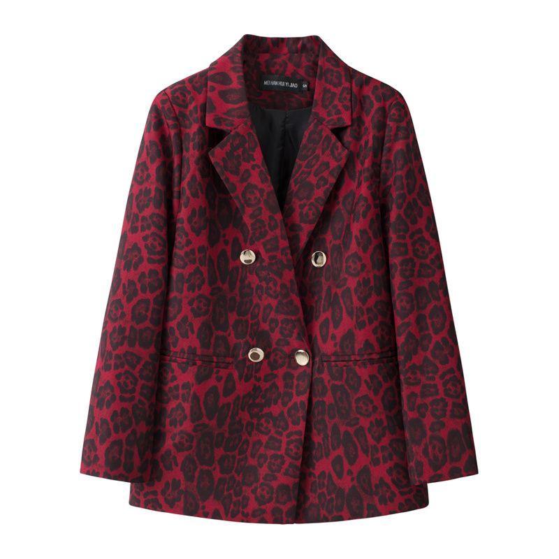 Blazer a Pied de Poule Blu e Bianco Stile Britannico da Donna con Bavero Elegante Cappotto Completo Nuova Collezione Outerwear per Performance