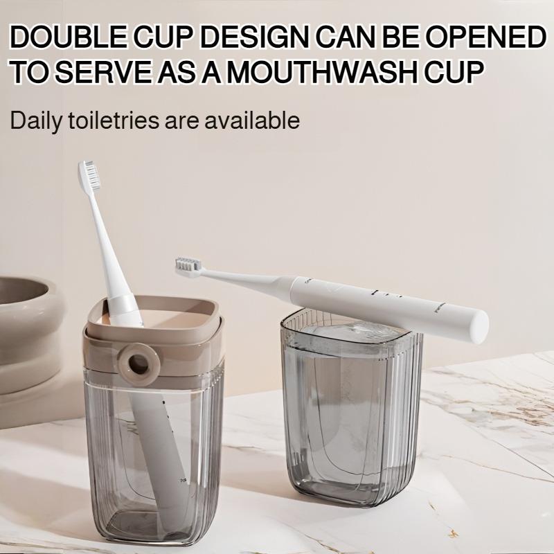 1pcs Household Travel Products Transparent Travel Toothbrush Case Wash Cup Toothware Organizer