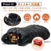 Ziitop Zippered Snow Winter Boots with Fleece Ultra Perfect for and Easy On and Size Men's Boots, Short, Black, Lining, Lightweight, Non-Slip, Casual,