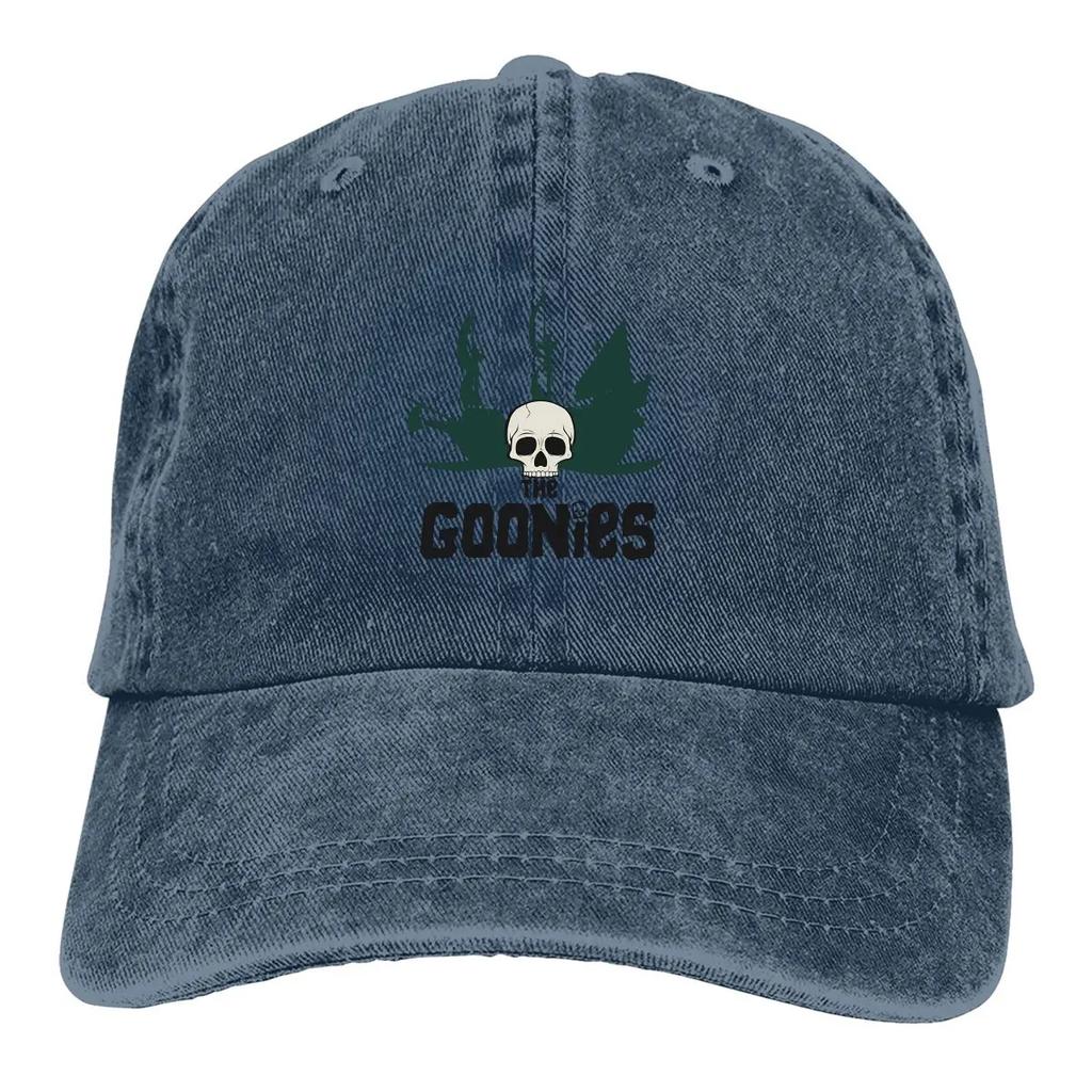 Pure Color Dad Hats Cool Women's Hat Sun Visor Baseball Caps The Goonies Movie Peaked Cap