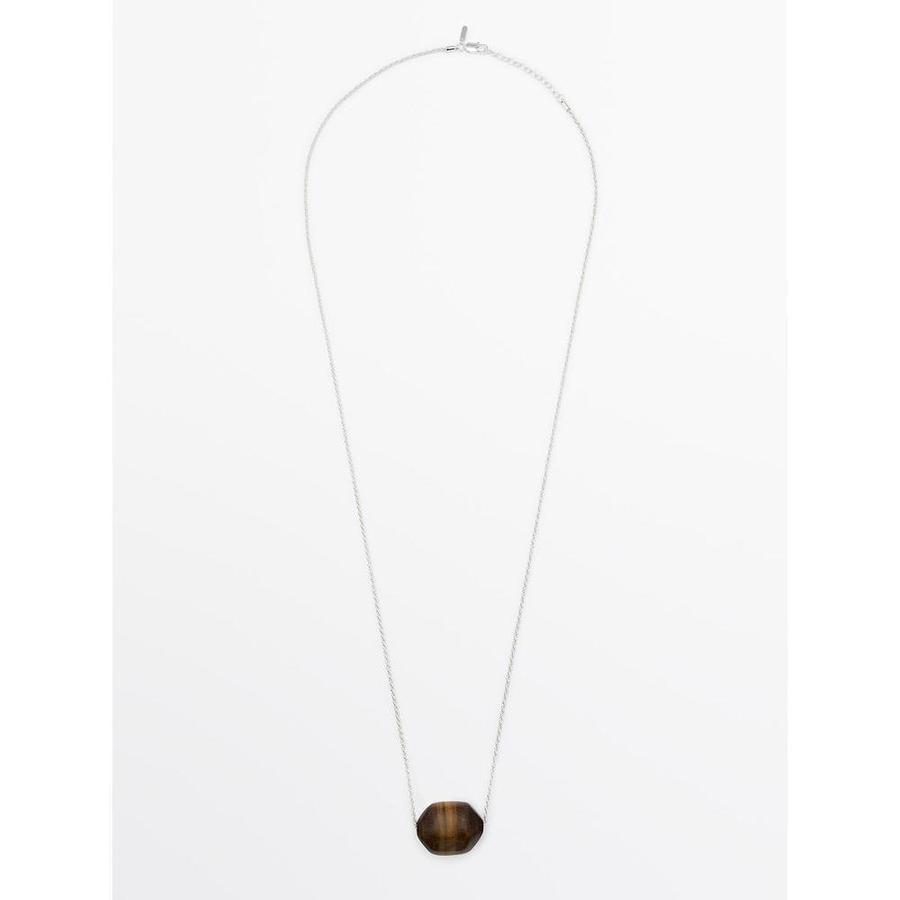 Natural Stone Chain Necklace 04602526700