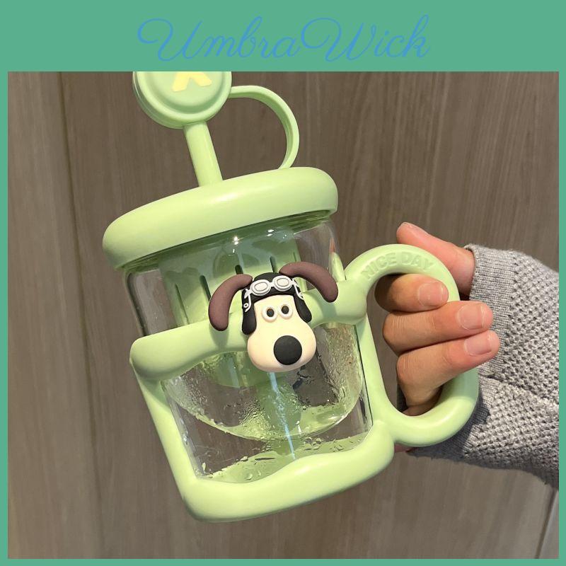Childrens Cute Tea Separation Cup With Handle And Cover For Kids