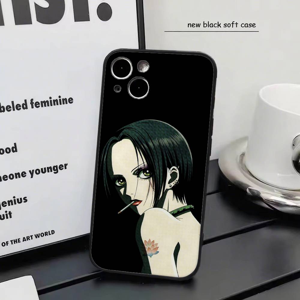 Cool Cartoon Girl O-Oosaki N-Nana Phone Case Silicone Soft For IPhone 17 Air 16 15 14 13 12 11 Plus Pro Max Plus