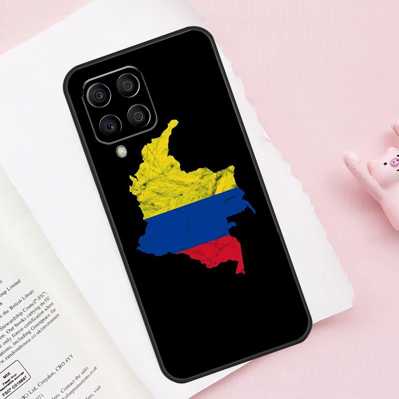 Colombia Flag For Samsung Galaxy M54 M34 M14 M53 M33 M13 M12 M32 M52 M20 M15 M55 M21 M51 M31s M30s Case