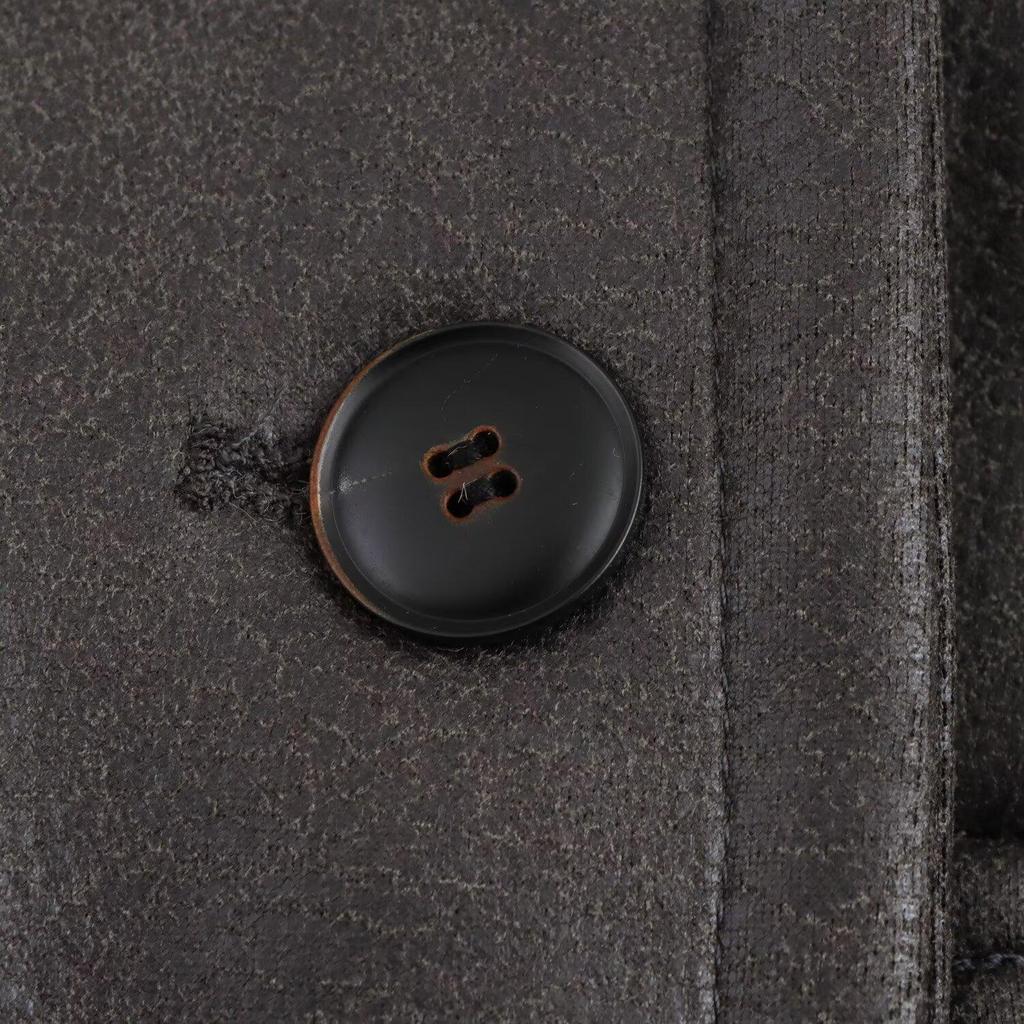 Autumn 2024 Women's Loose Mid-Length Lapel Shearling Double-Faced Coat Jacket