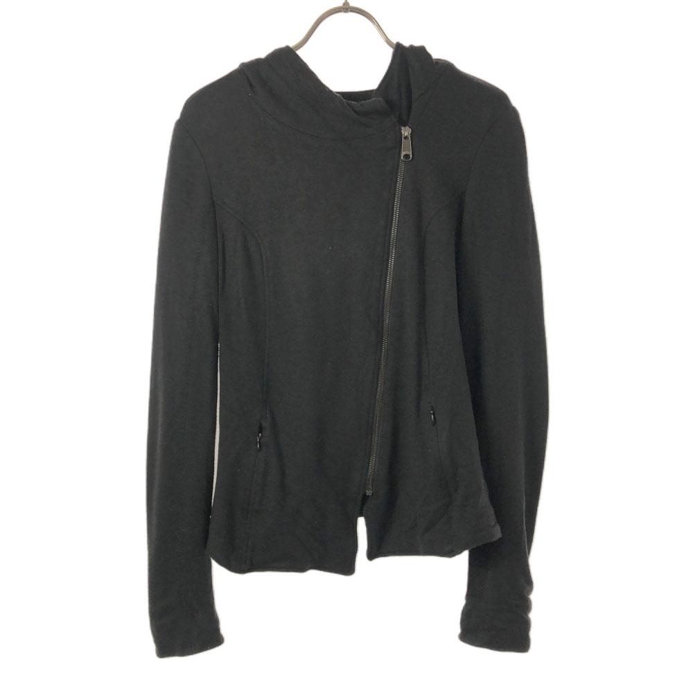 

MAX&CO Long sleeve Zip hoodie M black Women Used