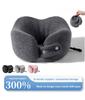 Travel Neck Pillow Airplane Sleeping Pillow Neck Support Pillow Portable Memory Foam U-Shaped Pillow