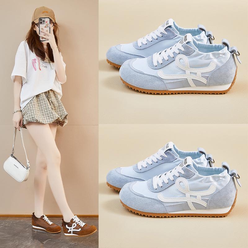 Inner Height Increase Ins Moral Training Women's Autumn Thick Bottom New Student Leisure Street Shot BN