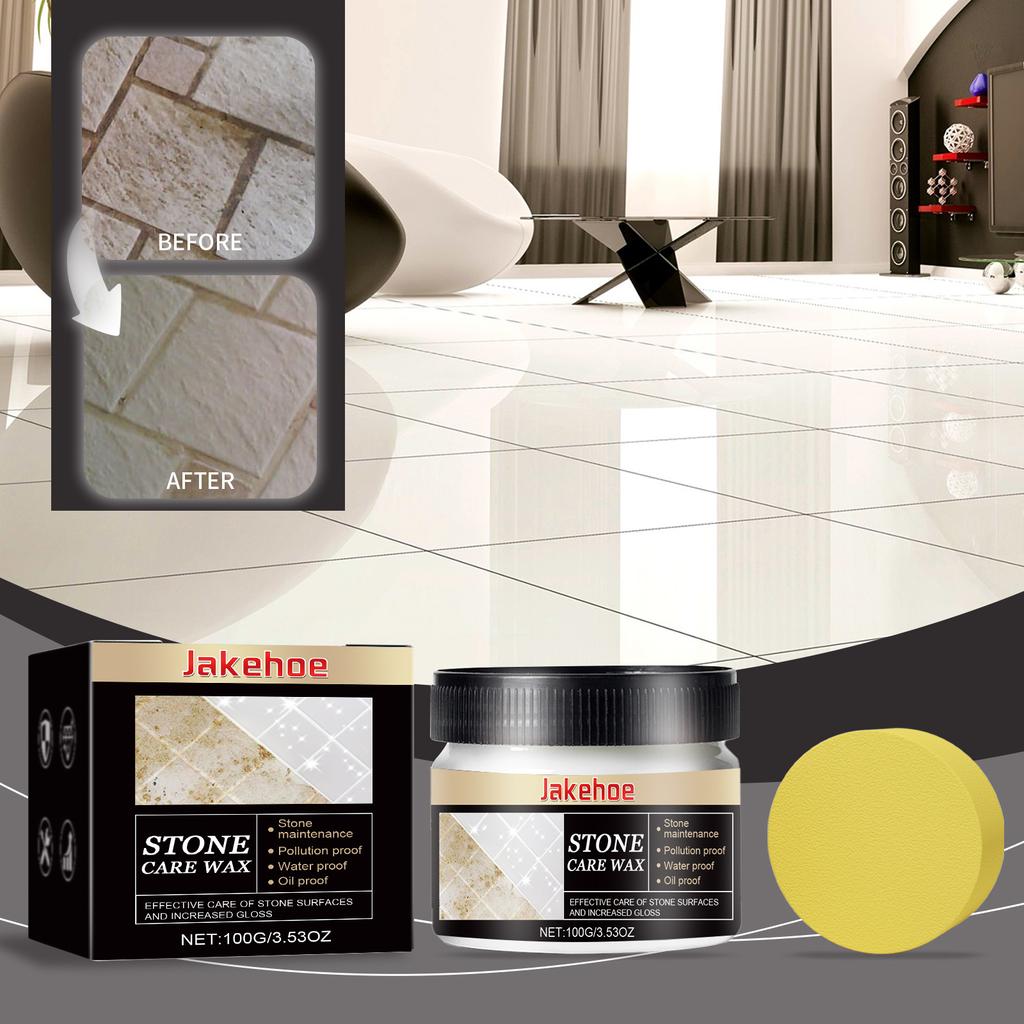 Stone Care Wax Marble Stone Floor Glazing Maintenance Ceramic Tile Furniture Cleaning Polisher Waterproof Marble Polishing Wax