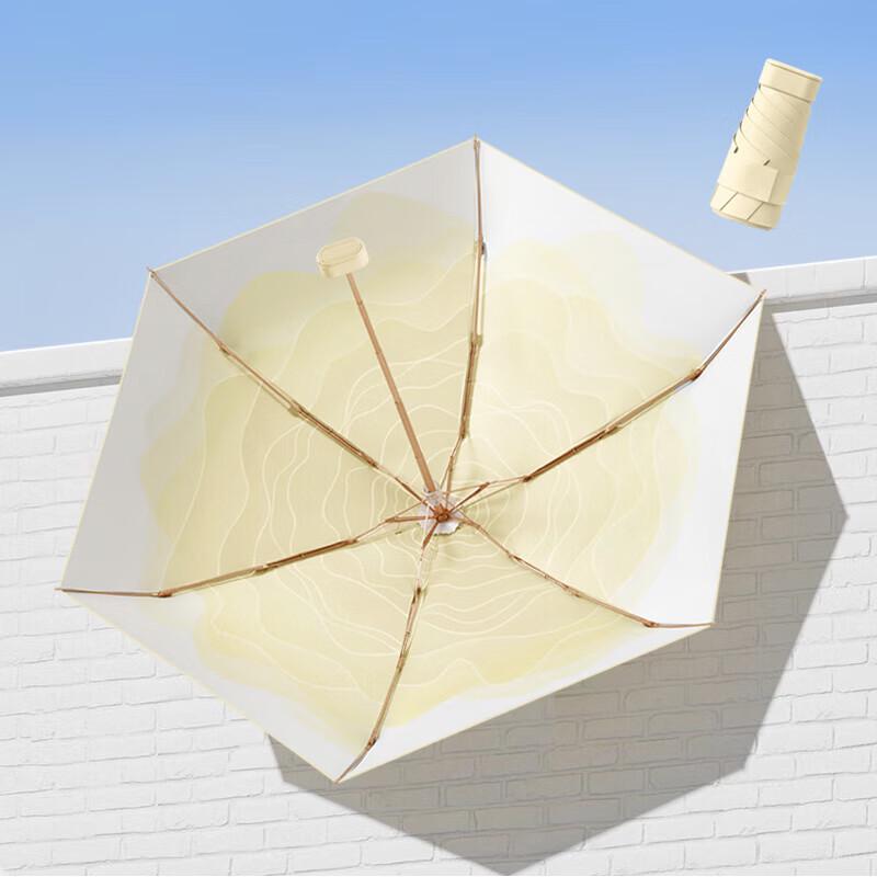 MAYDU M5206 Compact Five-Fold UV Protection Umbrella
