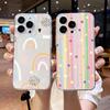 Case for Xiaomi Redmi Note 15 14 13 Pro 5G 12 14 4G 11 12 13 14 15 Pro Plus 5G 12S Cover Clear Colorful Wave Point Love Heart