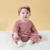 HOT Long Sleeve Coverall Boys Girls Baby Clothing Wine Red 80cm [MIKIHOUSE BISCUITS] Children's 70-1218-685