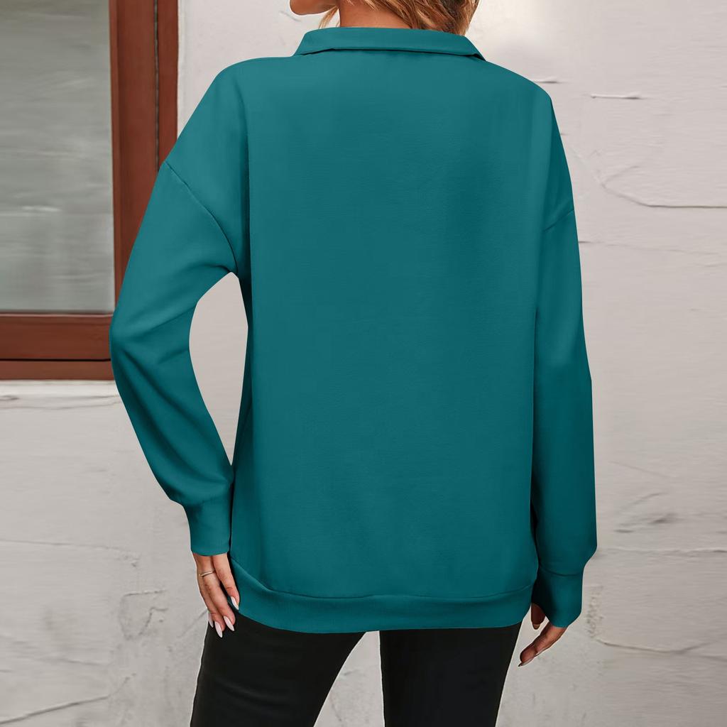 Women Tops Long Sleeve R-Neck Shirts Fall Fashion  Casual Business Tunic Blouses