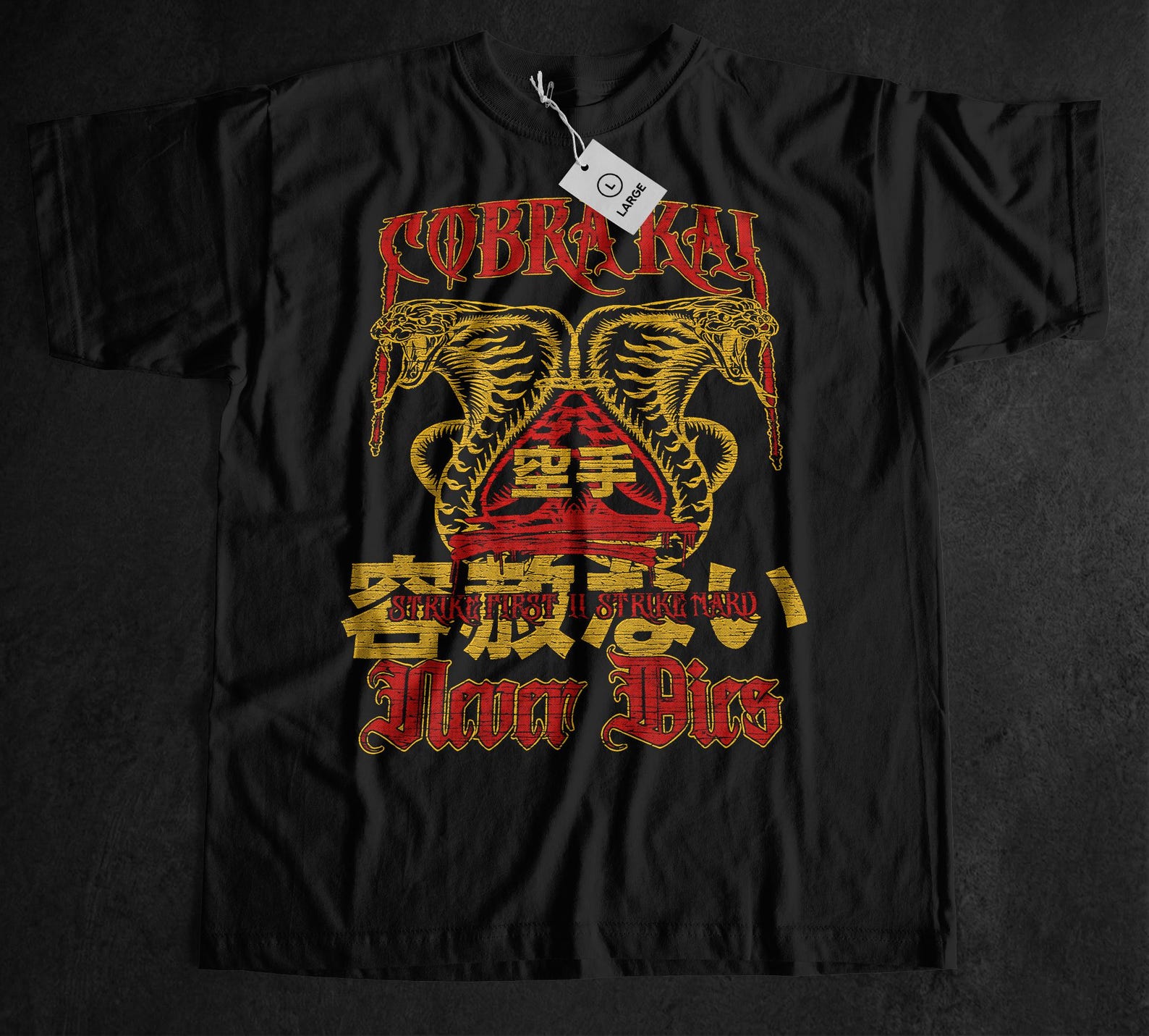 Unisex Cobra Kai Tshirt, Karate TV Series, Eagle Fang, Miyagi Do, Daniel LaRusso, Johnny Lawrence, Retro 80s Movie, Gift For Teen Present 150