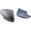 Pair Left & Right Carbon Fiber Side Rearview Mirror Cover Cap Compatible For Volvo C30 S60 S80 S40 V50 V70