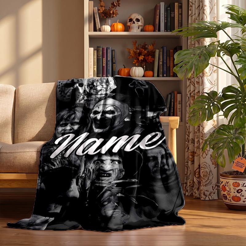 Terrorist killers Custom Flannel Blankets Soft Warm Cozy Throws for Home Decor Holiday Gifts