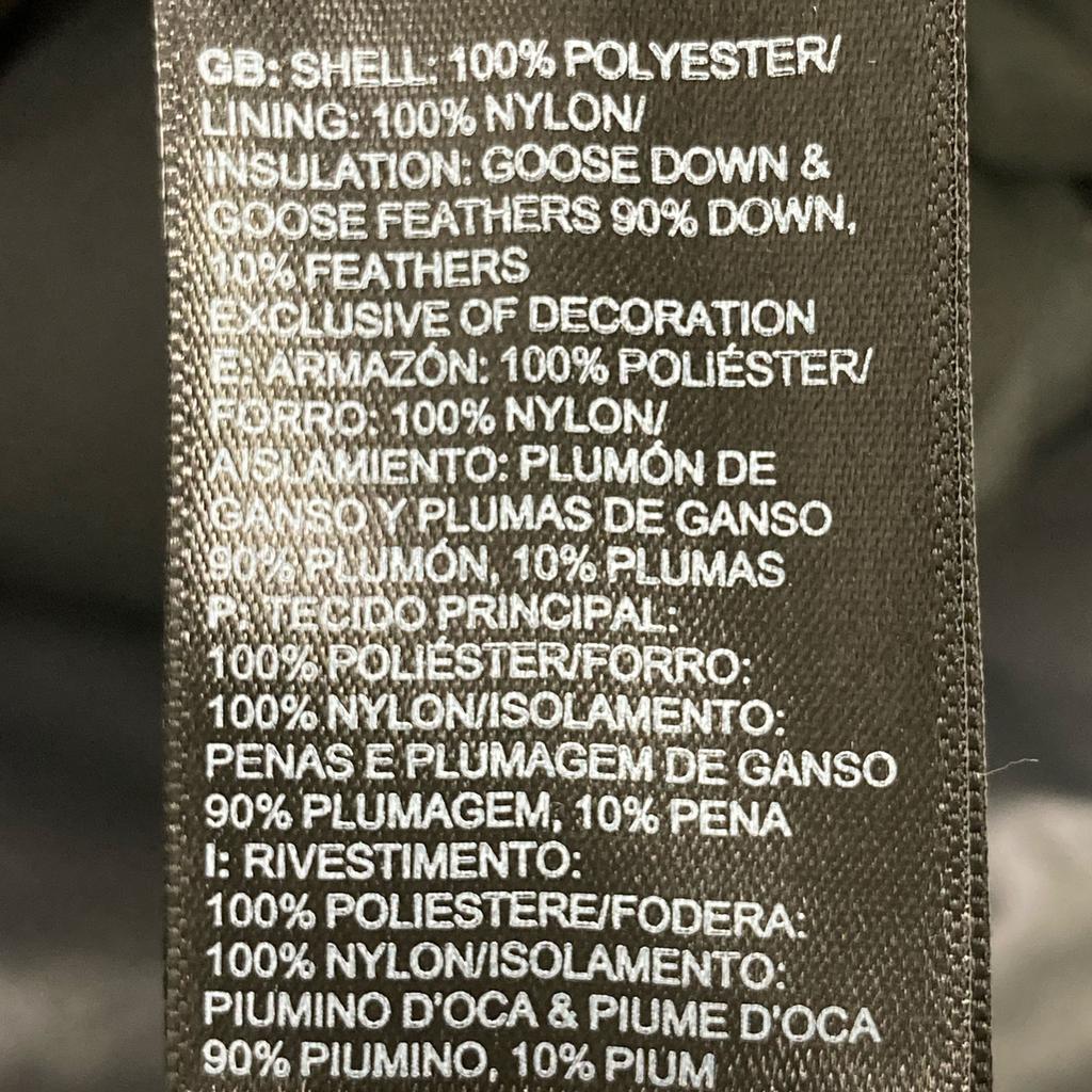 THE NORTH FACE 721221 Black Nuptse Down Jacket Jacket M blackUsed