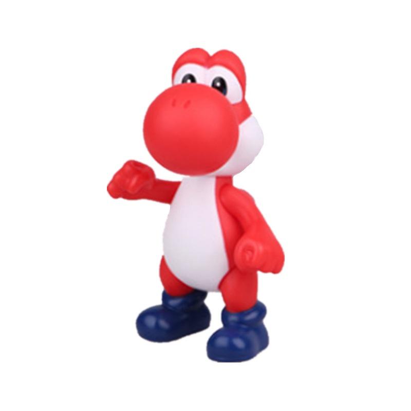 Super Mario Actionfigur Modell Pvc Material Sammlerstück Spielzeug für Auto und Schreibtisch